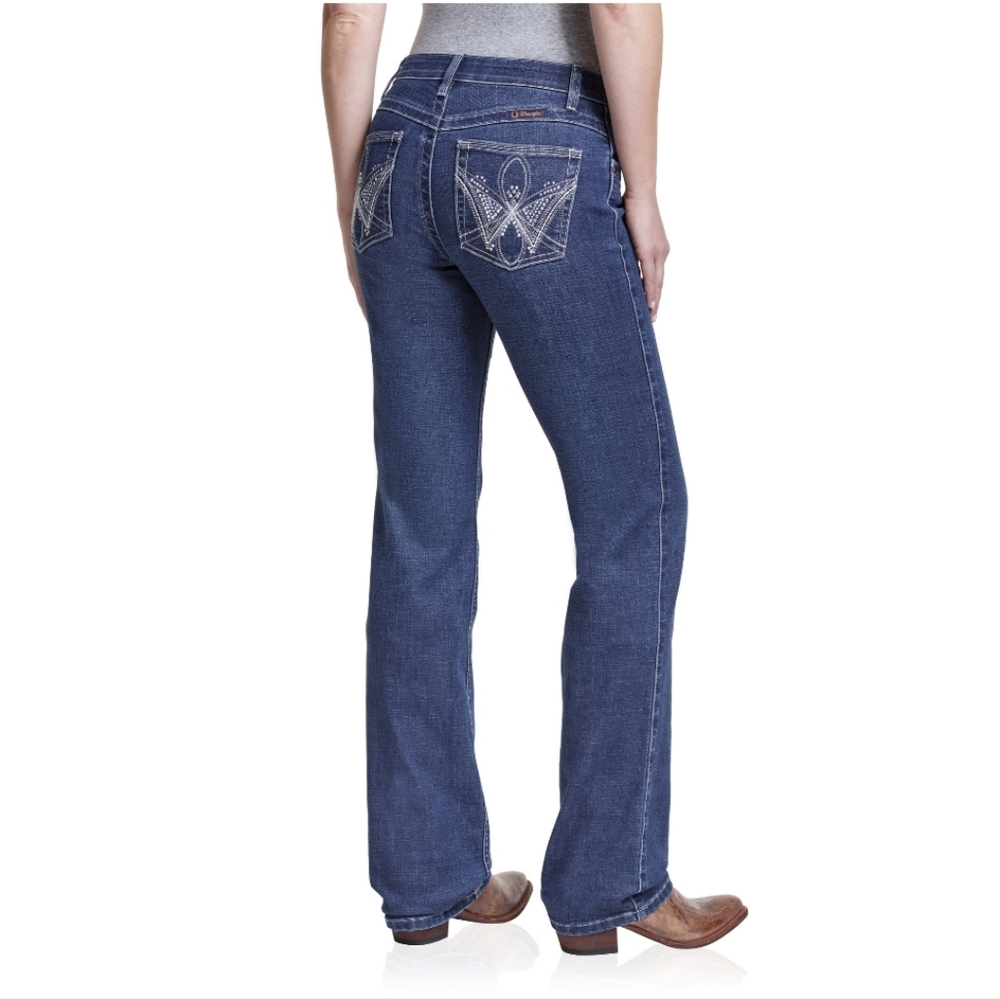 Wrangler Retro Mae Bootcut Jeans - American Royal - Size 3/4 x 32